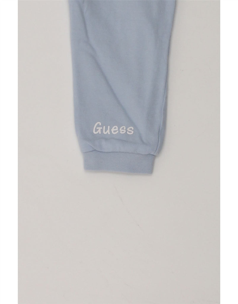 GUESS Baby Boys Joggers Tracksuit Trousers 9-12 Months Blue Cotton | Vintage Guess | Thrift | Second-Hand Guess | Used Clothing | Messina Hembry 