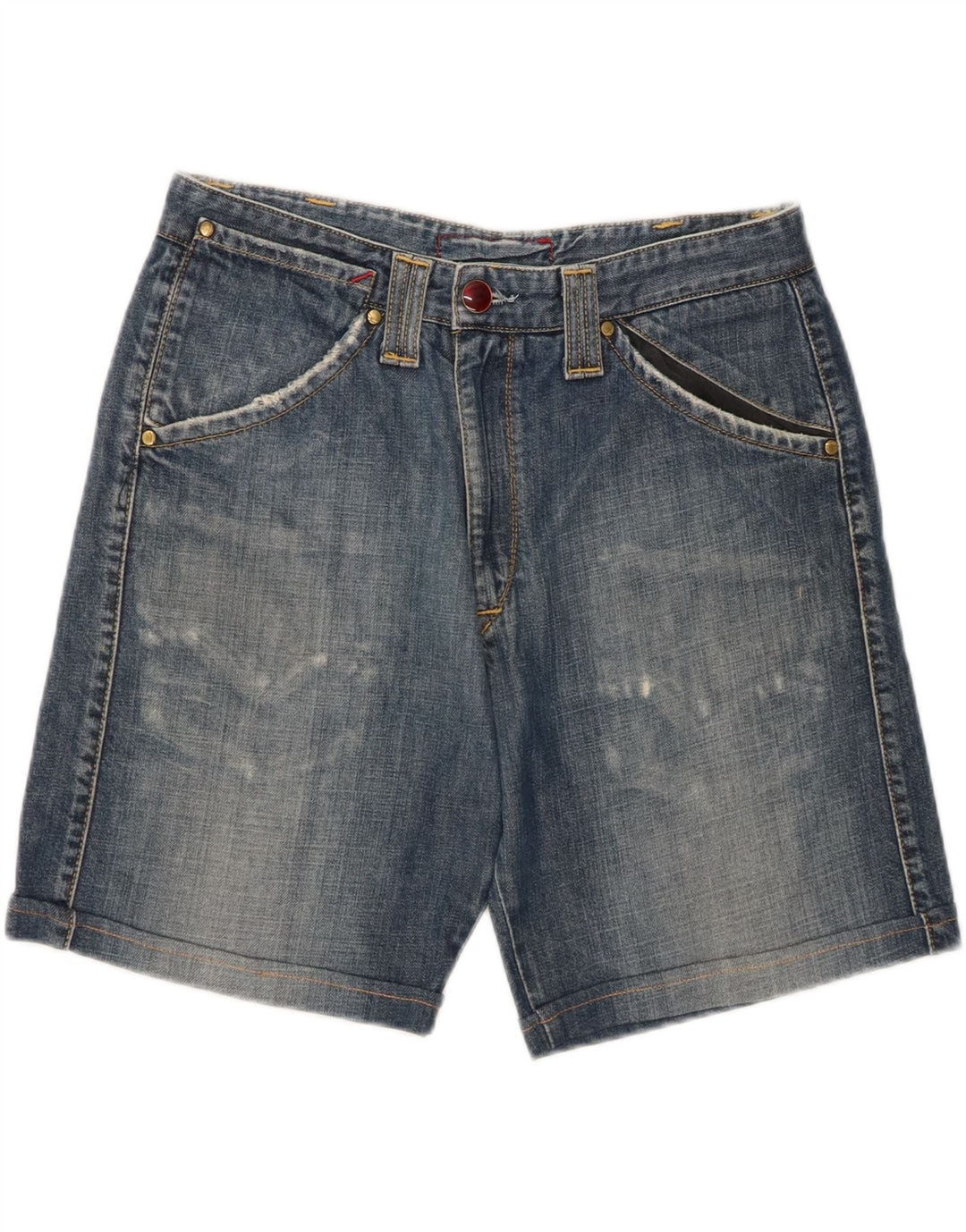 LEVI'S Womens Denim Shorts Medium W30  Blue Cotton Vintage Levi's and Second-Hand Levi's from Messina Hembry 