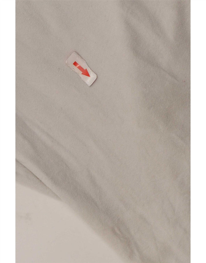 Fat Face Mens Graphic T-Shirt Top Medium White Cotton