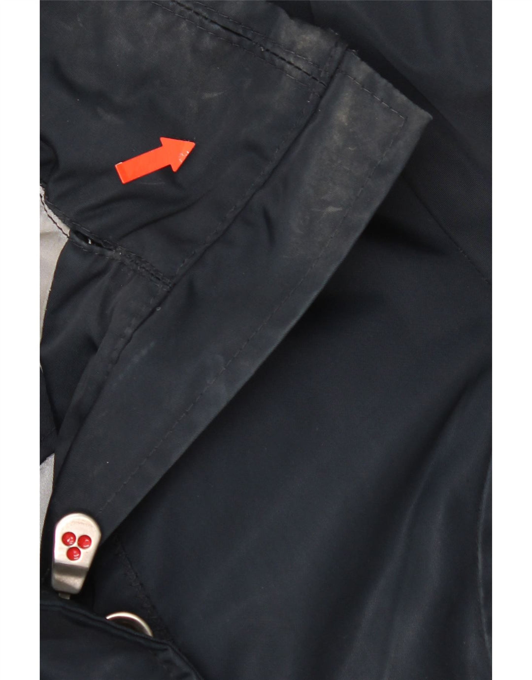 PEUTEREY Womens Padded Jacket IT 46 Large Navy Blue Polyester