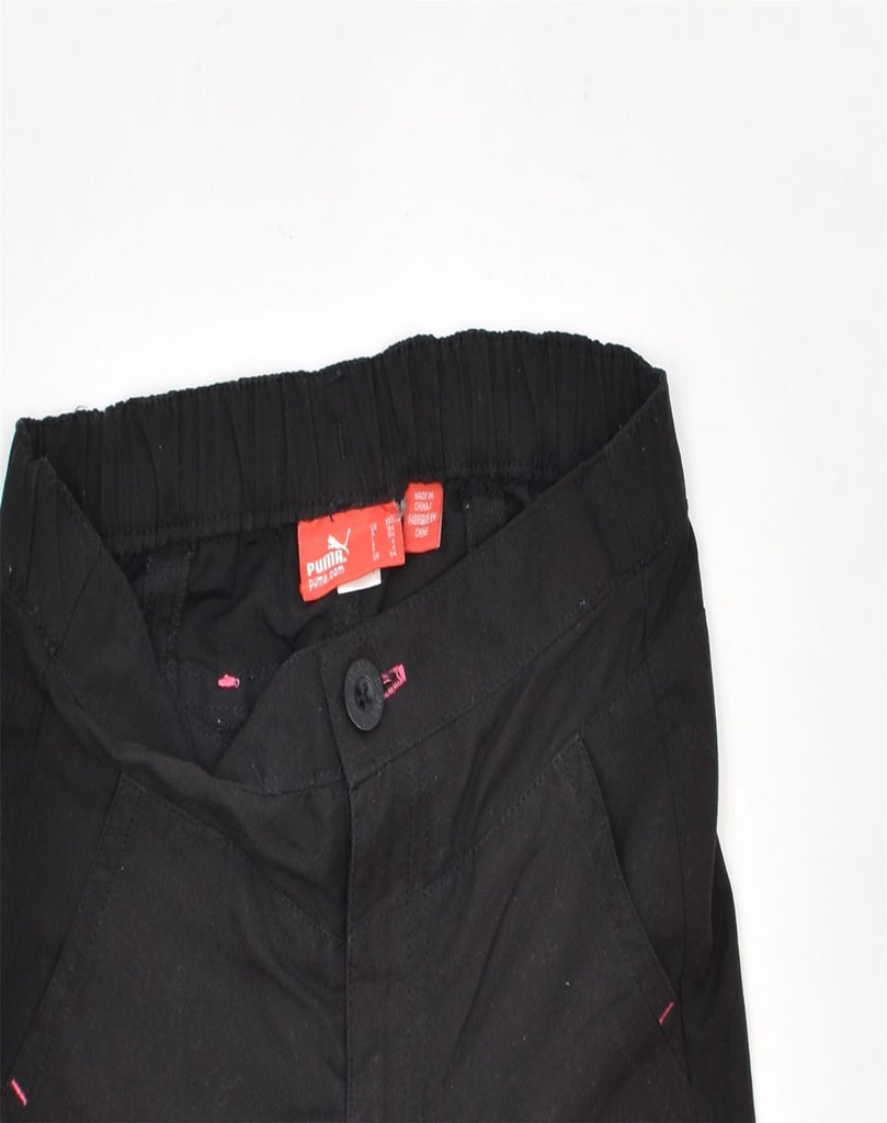 PUMA Girls Bermuda Shorts 3-4 Years Black | Vintage | Thrift | Second-Hand | Used Clothing | Messina Hembry 