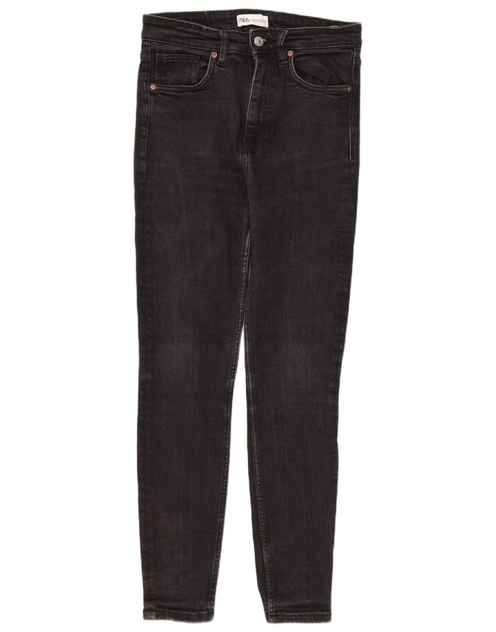Zara Womens Skinny Jeans EU 40 Medium W30 L26 Black