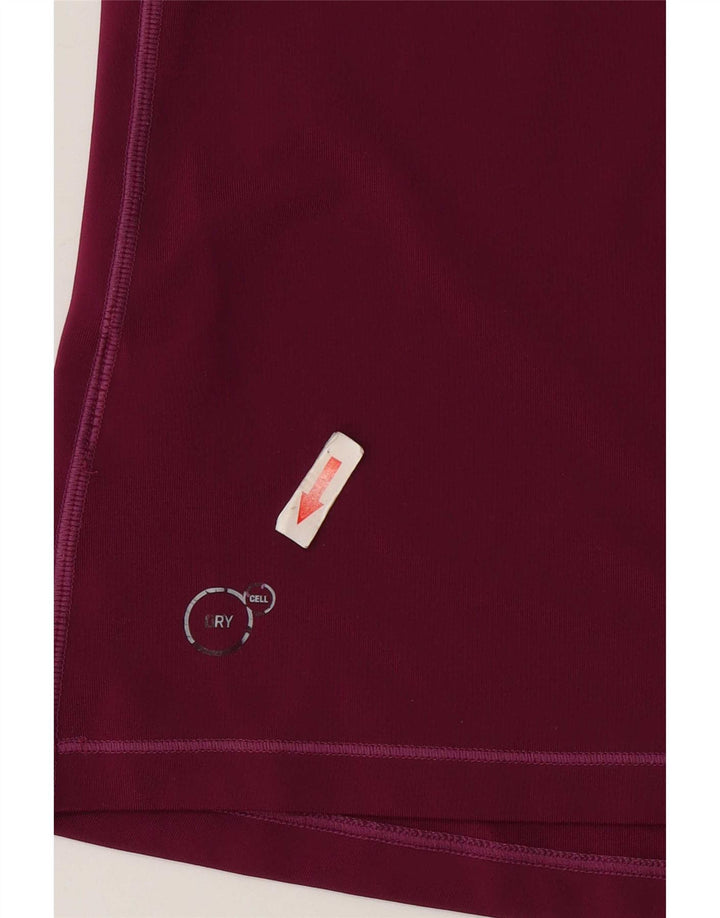Puma Womens Vest Top UK 12 Medium Burgundy Polyester