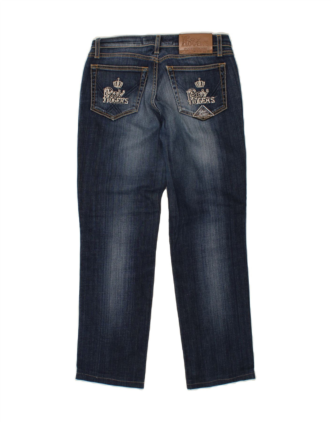 ROY ROGERS Womens Straight Jeans W31 L28  Navy Blue Cotton Vintage Roy Rogers and Second-Hand Roy Rogers from Messina Hembry 