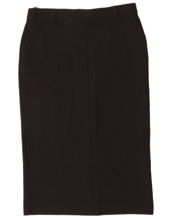 MINT VELVET Womens Pencil Skirt UK 18 XL W36 Black Polyester