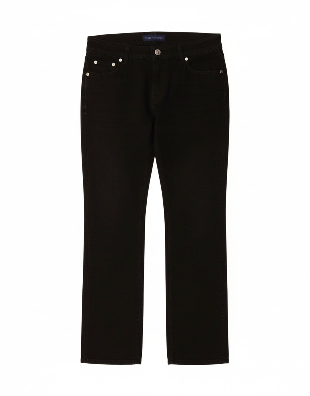 Trussardi Womens Slim Jeans W28 L28 Black Cotton