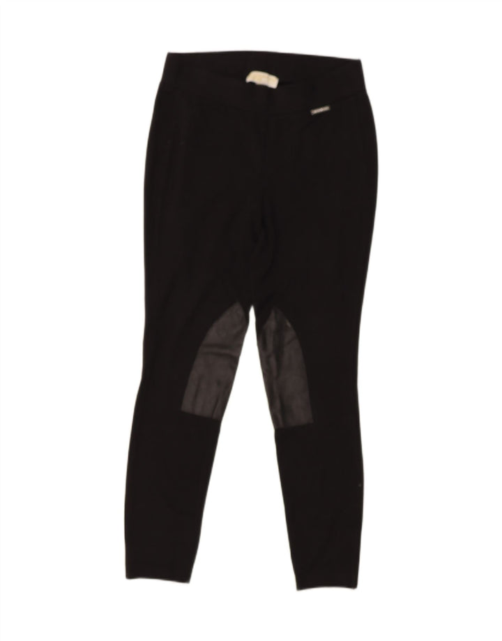 MICHAEL KORS Womens Leggings UK 14 Medium  Black Colourblock Vintage Michael Kors and Second-Hand Michael Kors from Messina Hembry 