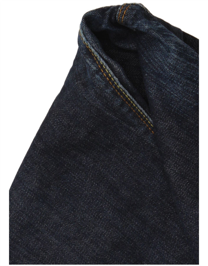 Levi's Womens 571 Slim Jeans W30 L34 Blue Cotton