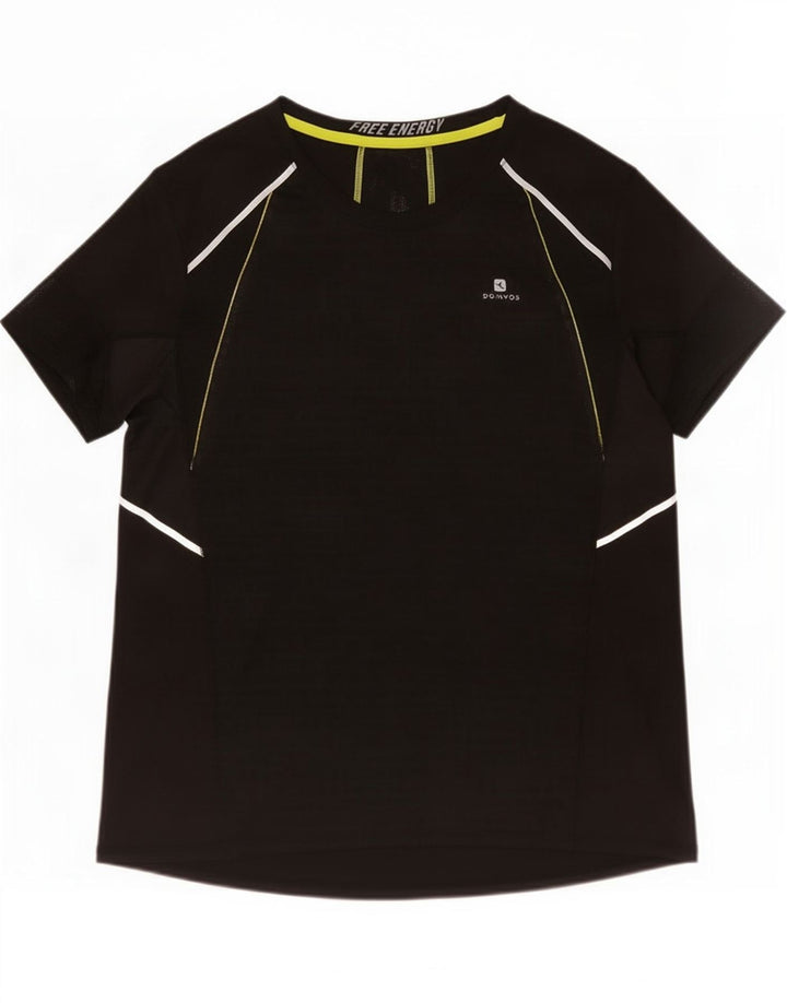 Domyos Mens T-Shirt Top Medium Black