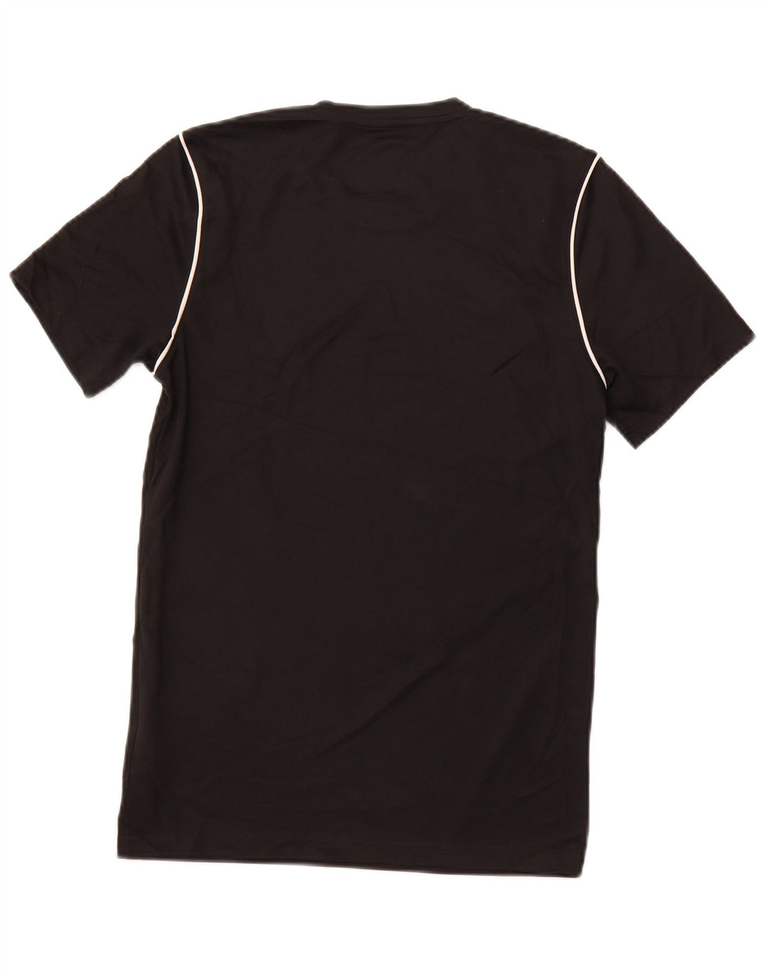 NIKE Mens Dri Fit T-Shirt Top Small Black Polyester