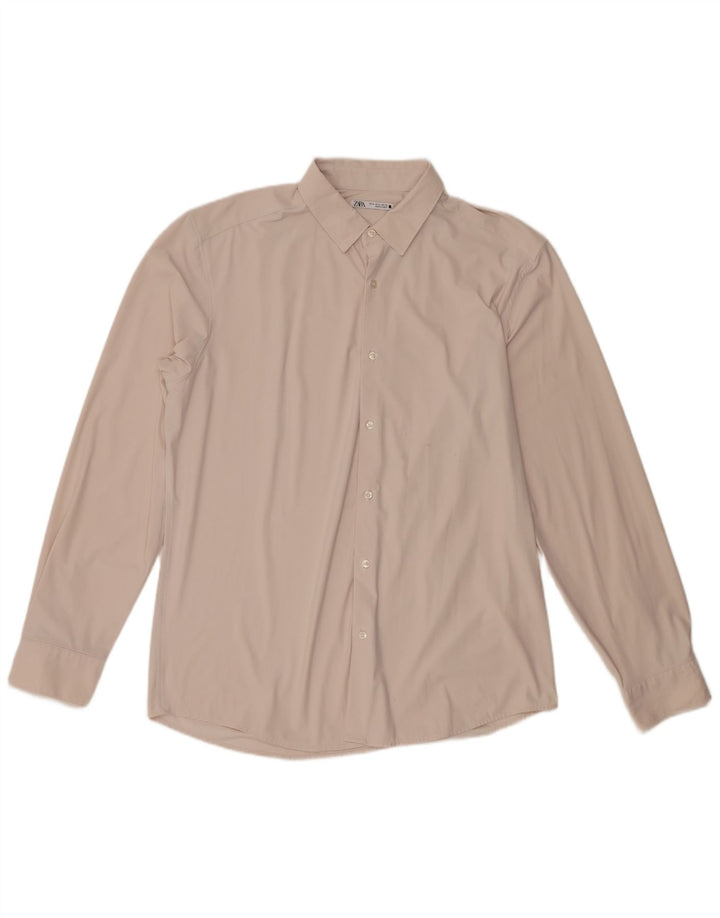 Zara Mens Shirt XL Off White