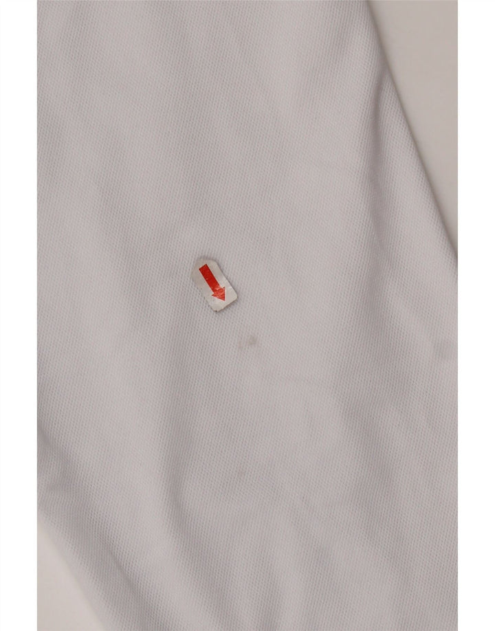 Errea Mens A.S.D. Sedegliano Tracksuit Top Jacket Large White Geometric