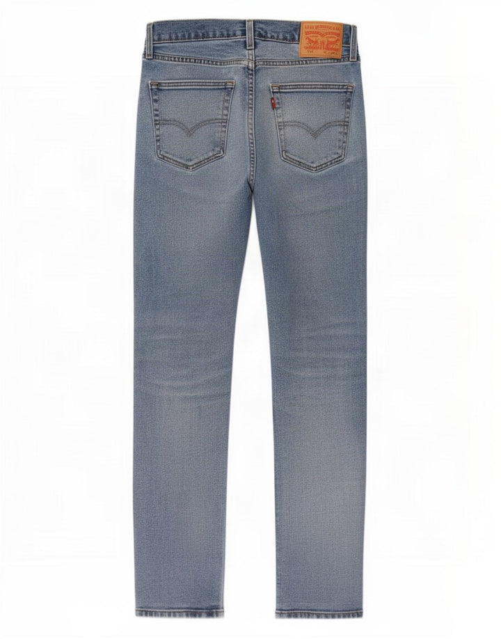Levi's Mens 511 Slim Jeans W32 L32 Blue Cotton
