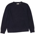 Jack & Jones Mens Sweatshirt Jumper Medium Navy Blue Cotton