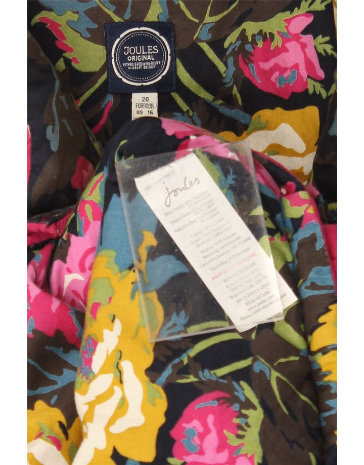 JOULES Womens Padded Gilet UK 20 2XL Pink Polyester