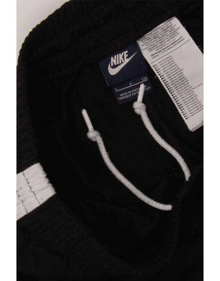 Nike Mens Tracksuit Trousers Small Black Colourblock Polyester
