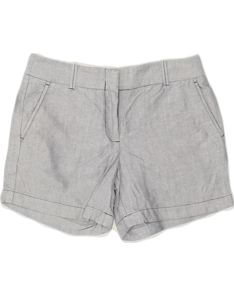 J. CREW Womens Chino Shorts US 2 XS W28 Grey Cotton | Vintage J. Crew | Thrift | Second-Hand J. Crew | Used Clothing | Messina Hembry 