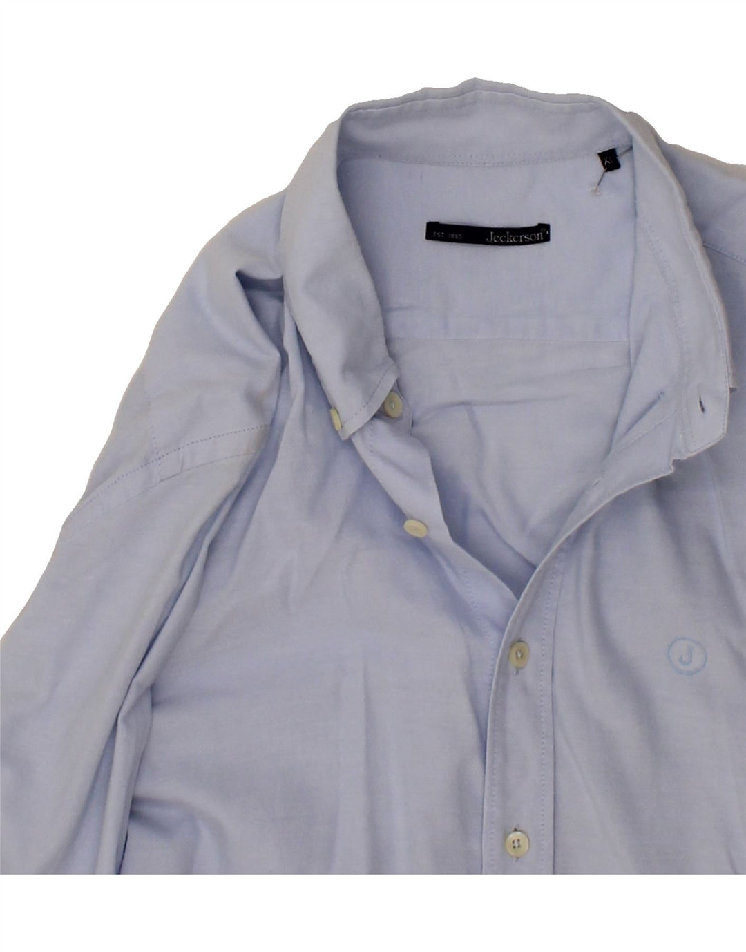 JECKERSON Mens Regular Fit Shirt XL Blue Cotton Preppy Vintage Jeckerson and Second-Hand Jeckerson from Messina Hembry 