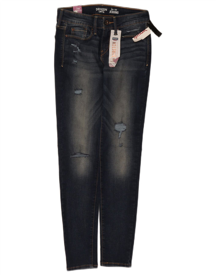 Levi's Girls Denizen Distressed Jegging Jeans 2-3 Years W26 L29 Blue