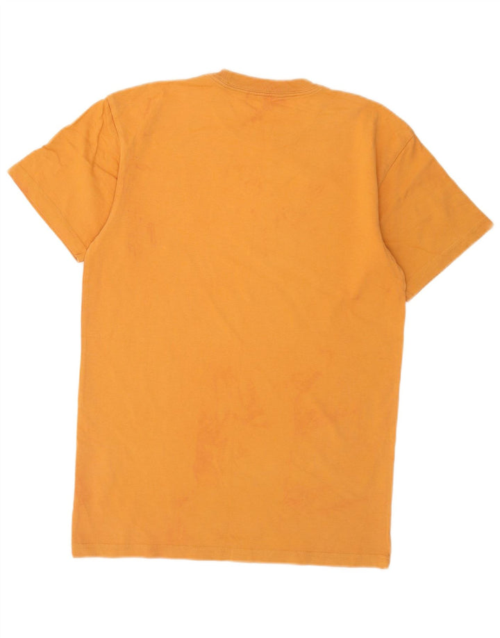 Carhartt Mens T-Shirt Top XS Orange Cotton