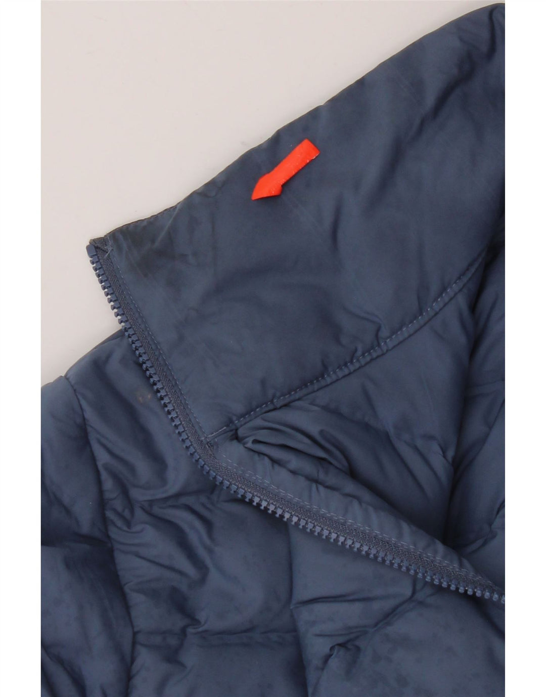 Adidas Womens Padded Jacket UK 16 Large Blue Polyester