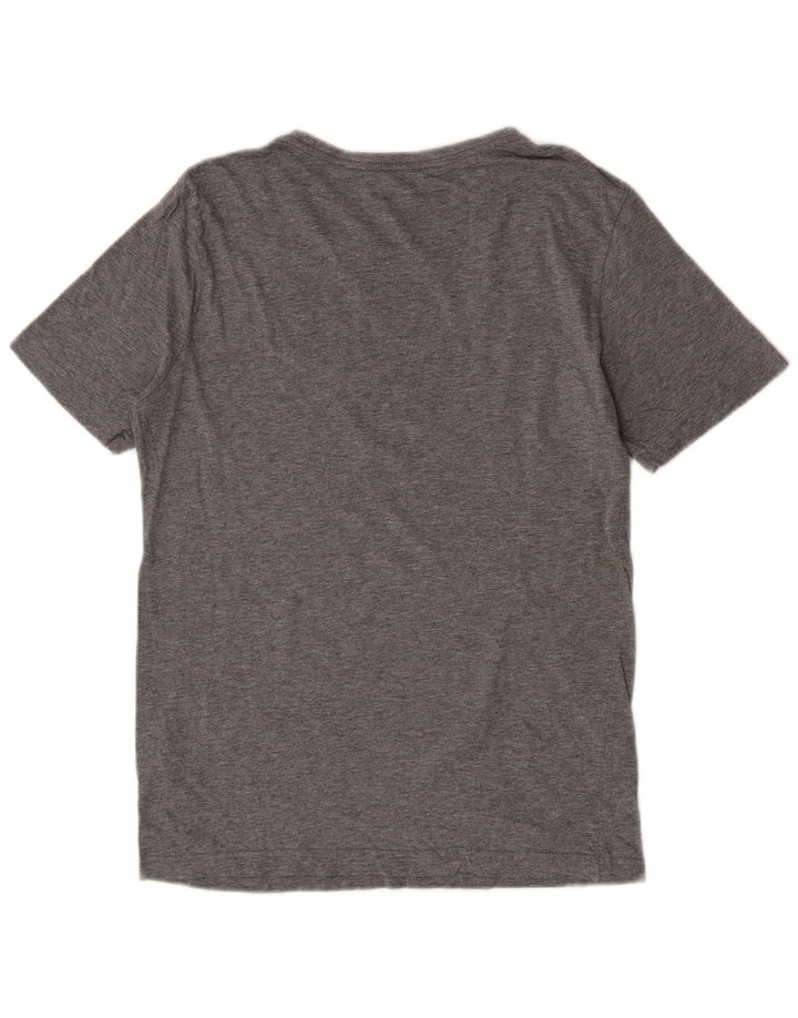 Puma Mens Graphic T-Shirt Top Small Grey Cotton