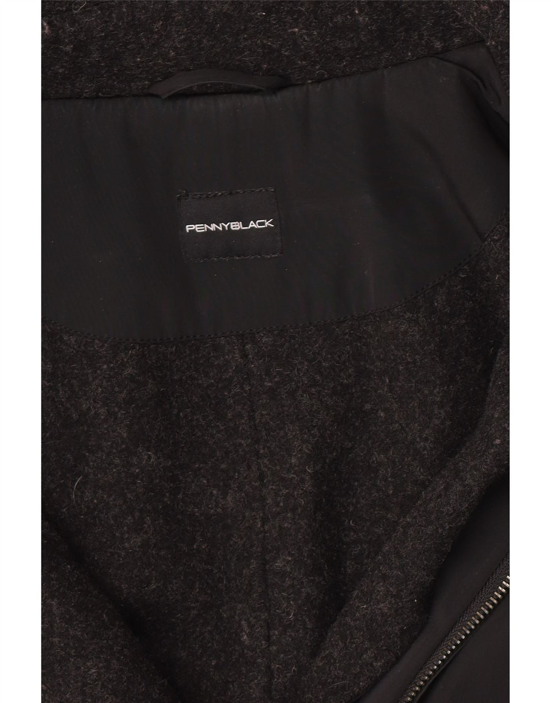 Penny Black Womens Hooded Capelet Coat UK 10 Small Black