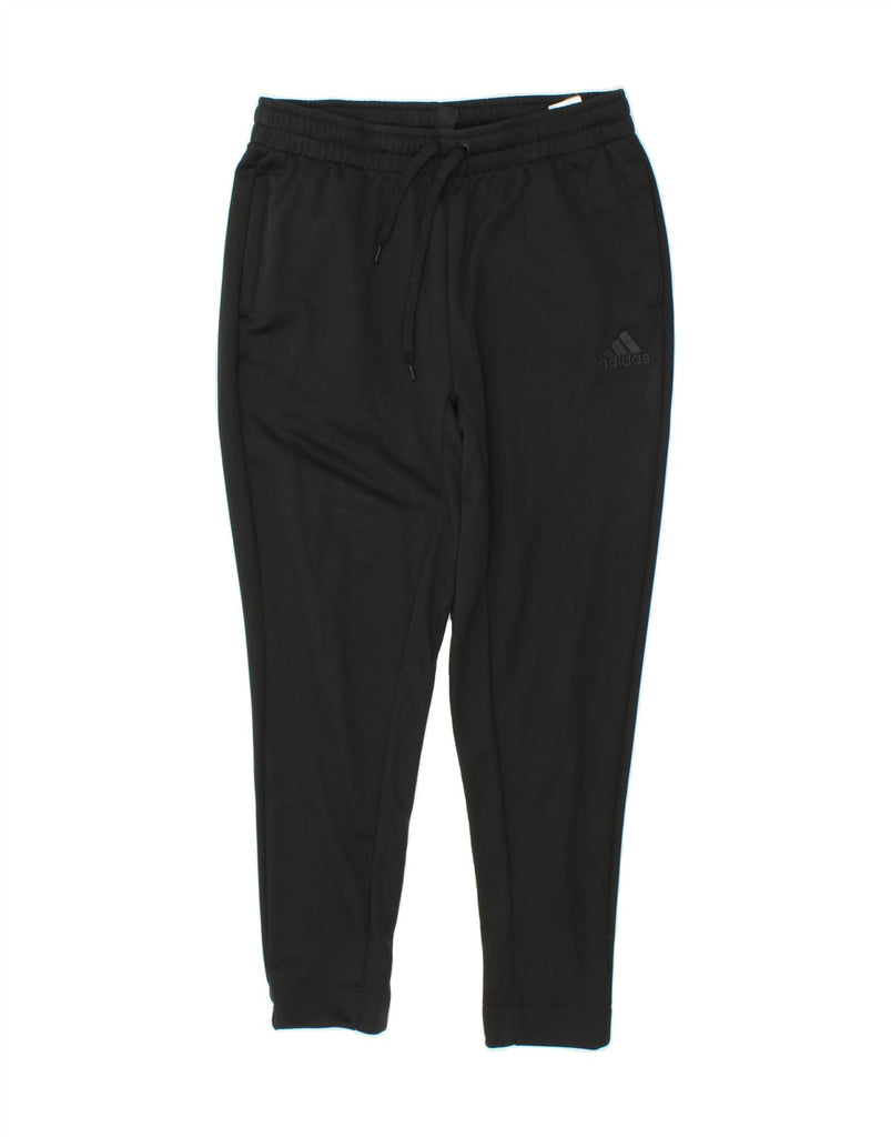 ADIDAS Womens Aeroready Tracksuit Trousers UK 12/14 Medium  Black Vintage Adidas and Second-Hand Adidas from Messina Hembry 