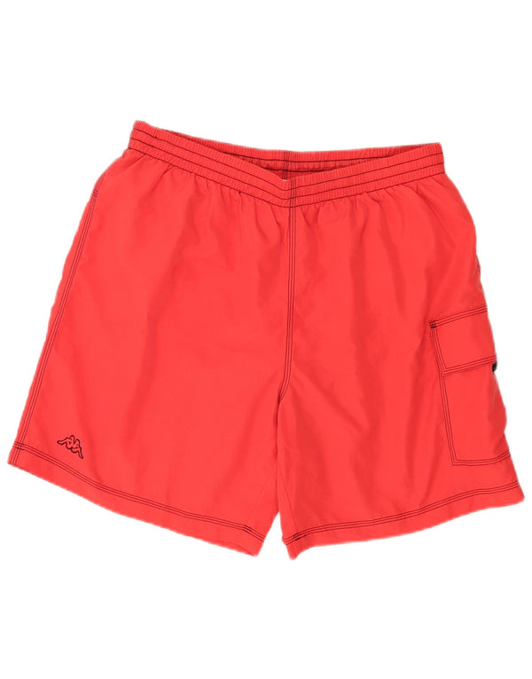 Kappa Mens Swimming Shorts 2XL  Red Polyester