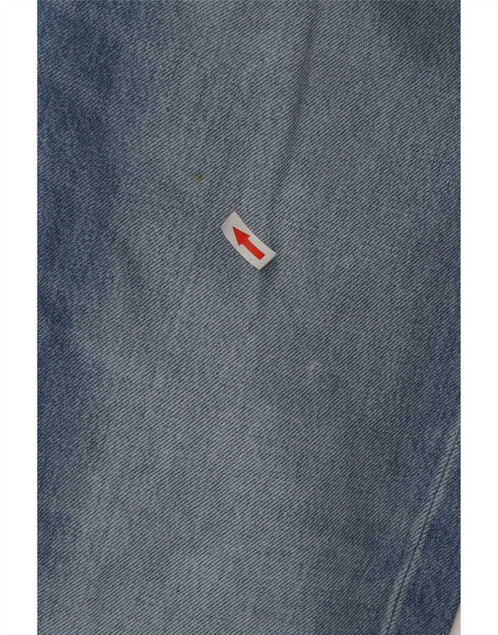 Jack & Jones Mens Chris Straight Jeans W30 L32 Blue Cotton