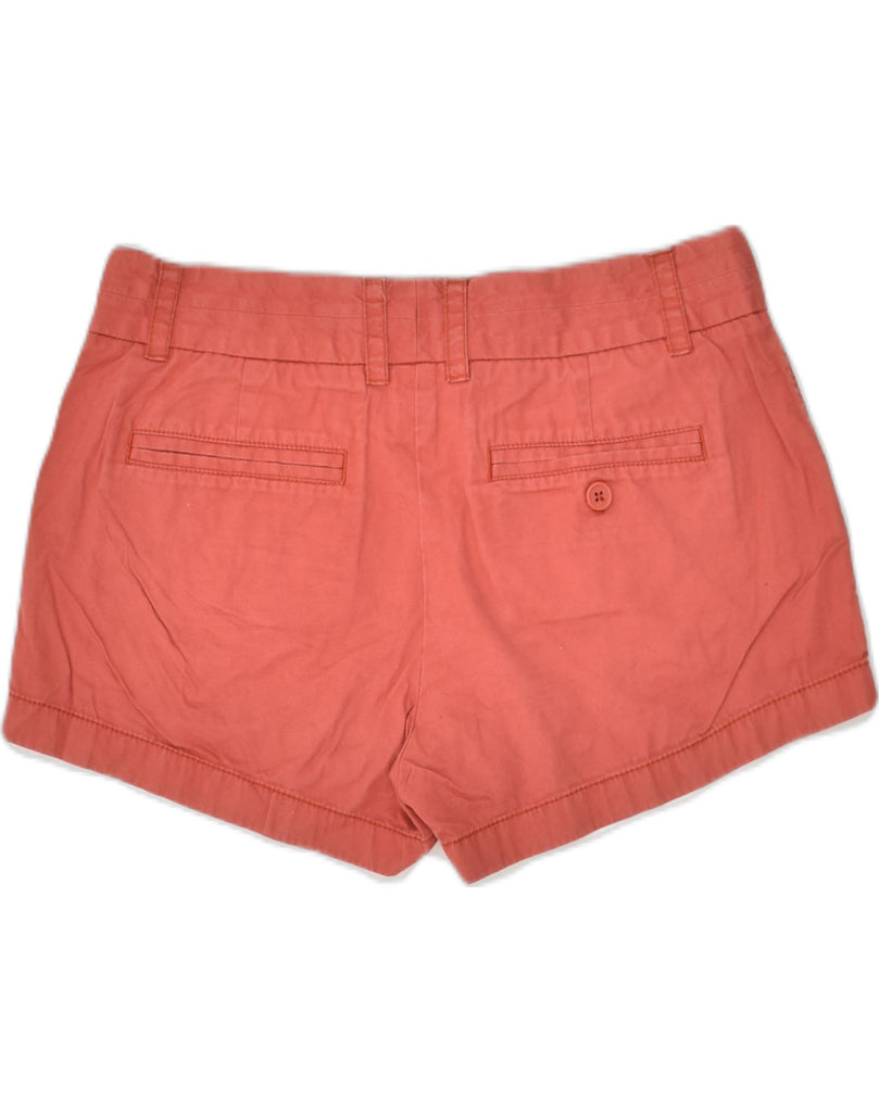 J. CREW Womens Chino Shorts US 2 XS W30 Orange Cotton | Vintage J. Crew | Thrift | Second-Hand J. Crew | Used Clothing | Messina Hembry 