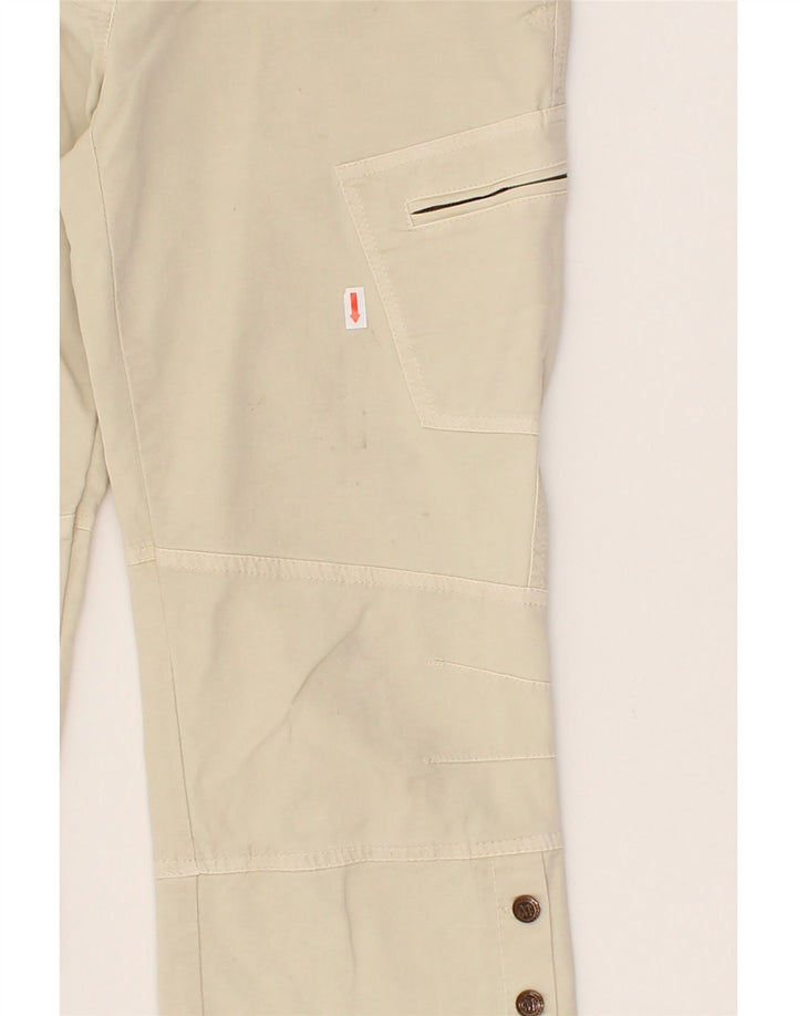 MARLBORO CLASSICS Womens Capri Trousers EU 42 Large W30 L21 Off White Vintage Marlboro Classics and Second-Hand Marlboro Classics from Messina Hembry 