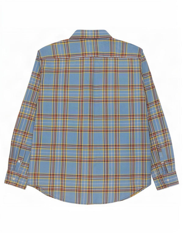 Levi's Mens Slim Fit Shirt XL Blue Check Cotton