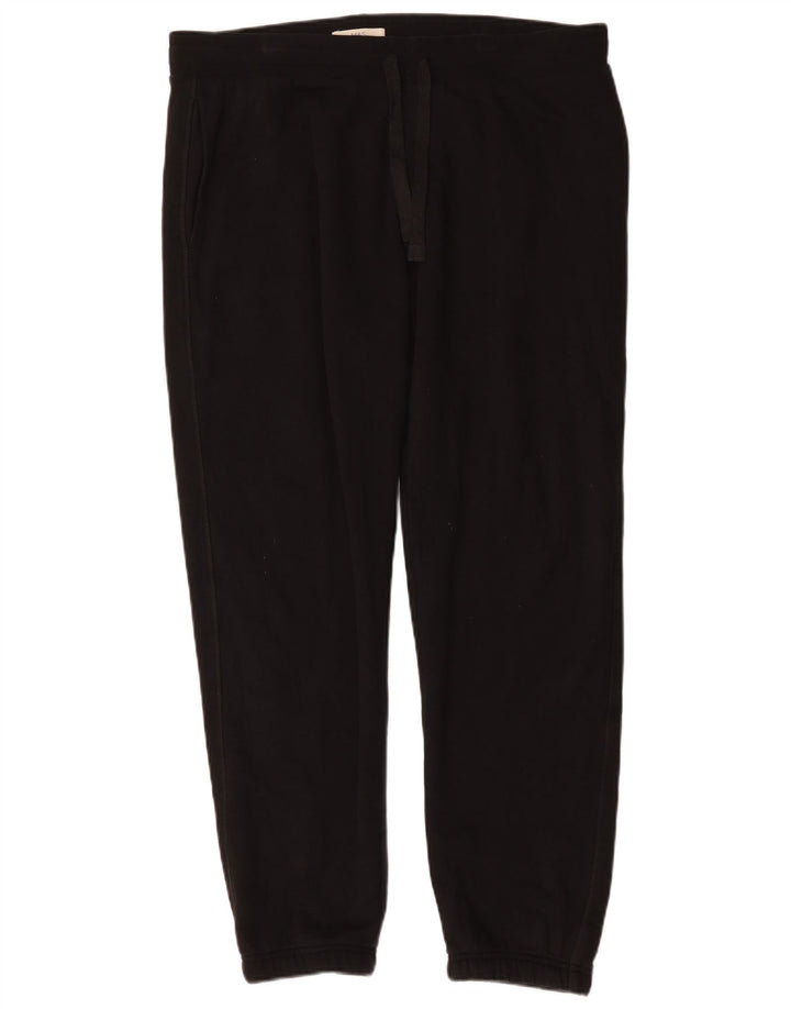 Marks & Spencer Mens Tracksuit Trousers Joggers Large Black