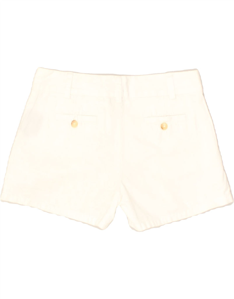 RALPH LAUREN Girls Chino Shorts 11-12 Years W26 White Cotton | Vintage Ralph Lauren | Thrift | Second-Hand Ralph Lauren | Used Clothing | Messina Hembry 