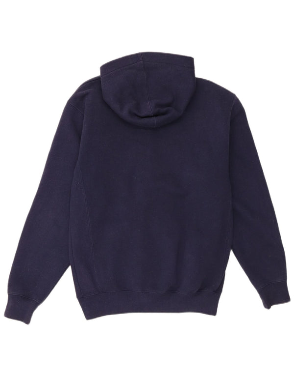 Ralph Lauren Boys Zip Hoodie Sweater 15-16 Years XL Navy Blue Cotton