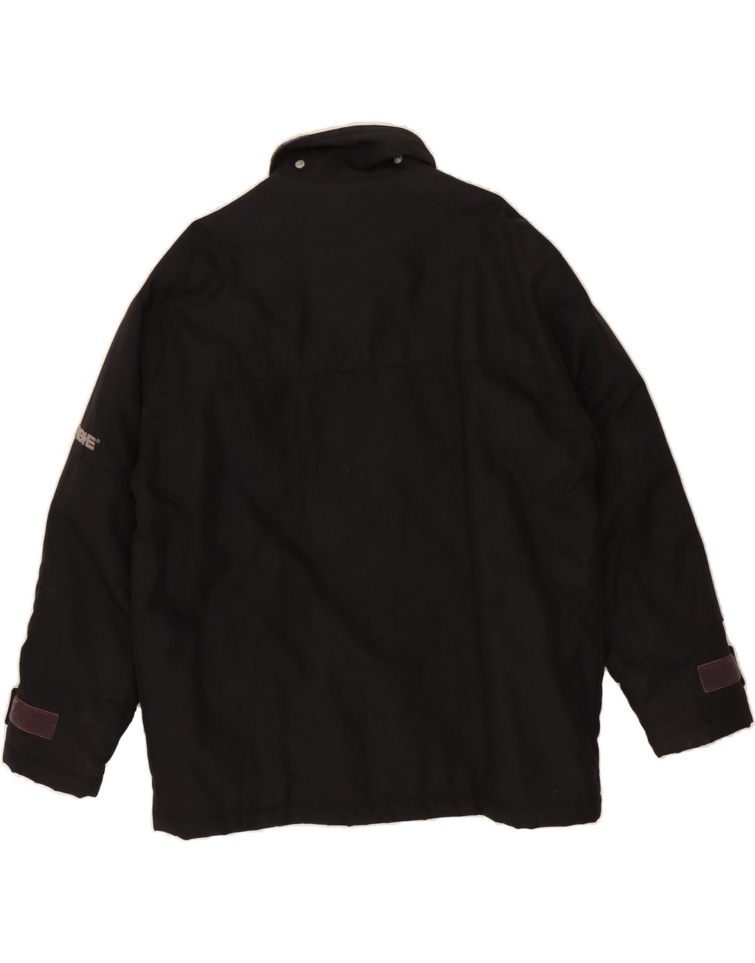 ENERGIE Mens Windbreaker Jacket UK 40 Large Black Polyamide Vintage Energie and Second-Hand Energie from Messina Hembry 