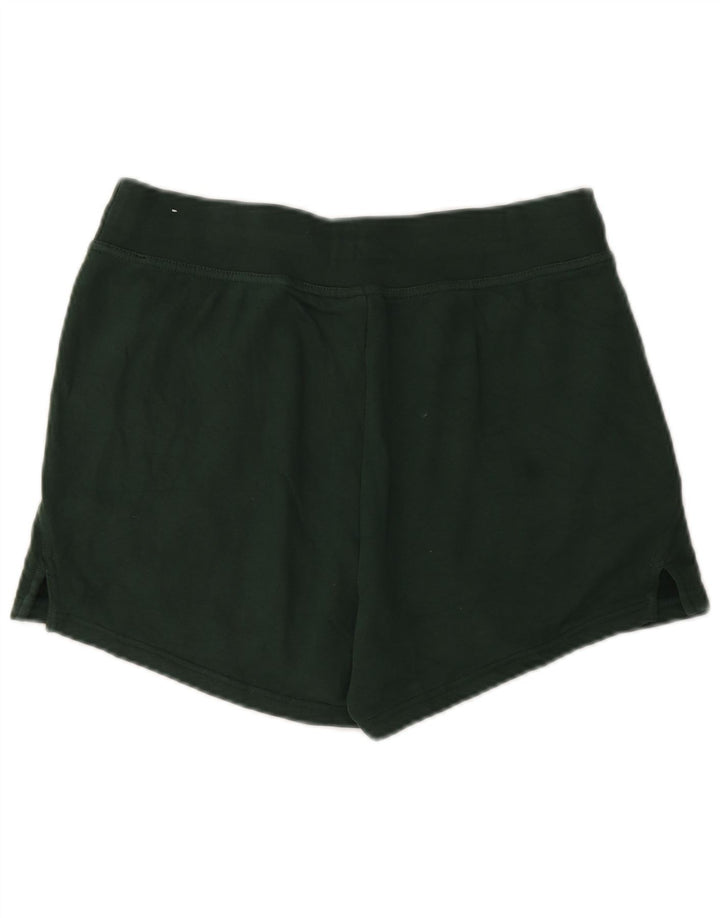 NIKE Womens Dri Fit Sport Shorts UK 14 Medium Green