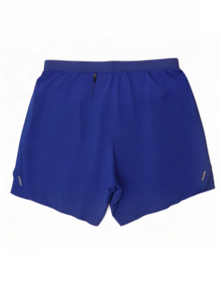 Nike Mens Dri Fit Sport Shorts Large Blue Polyester