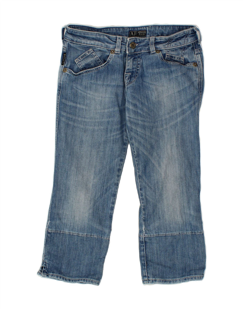 ARMANI Womens Capri Jeans W27 L20 Blue Cotton Vintage Armani and Second-Hand Armani from Messina Hembry 