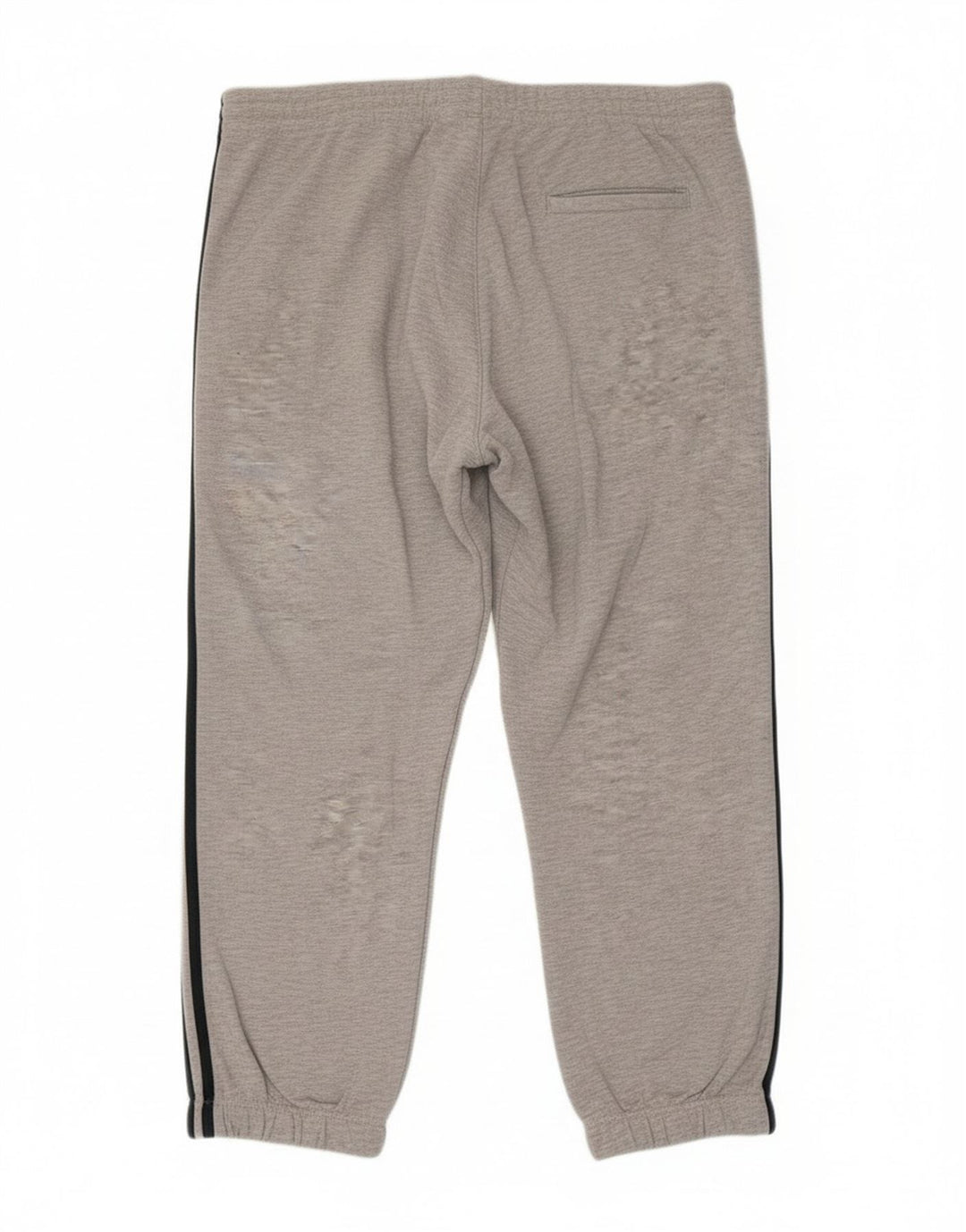 Adidas Mens Tracksuit Trousers Joggers Large Grey Cotton