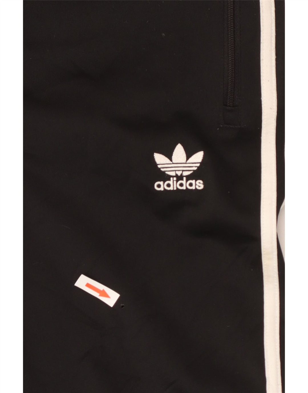 Adidas Mens Tracksuit Trousers Small  Black Polyester