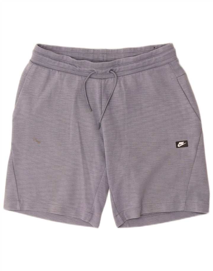 Nike Mens Sport Shorts Large Purple Flecked Cotton
