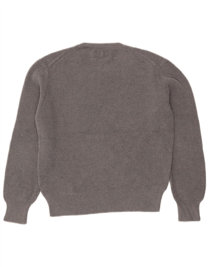 All Saints Womens Crew Neck Jumper Sweater UK 14 Medium Grey