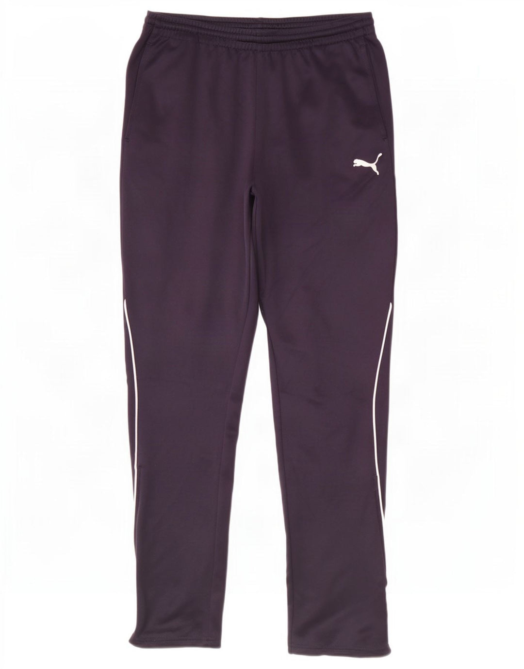 Puma Mens Tracksuit Trousers Medium Navy Blue Polyester