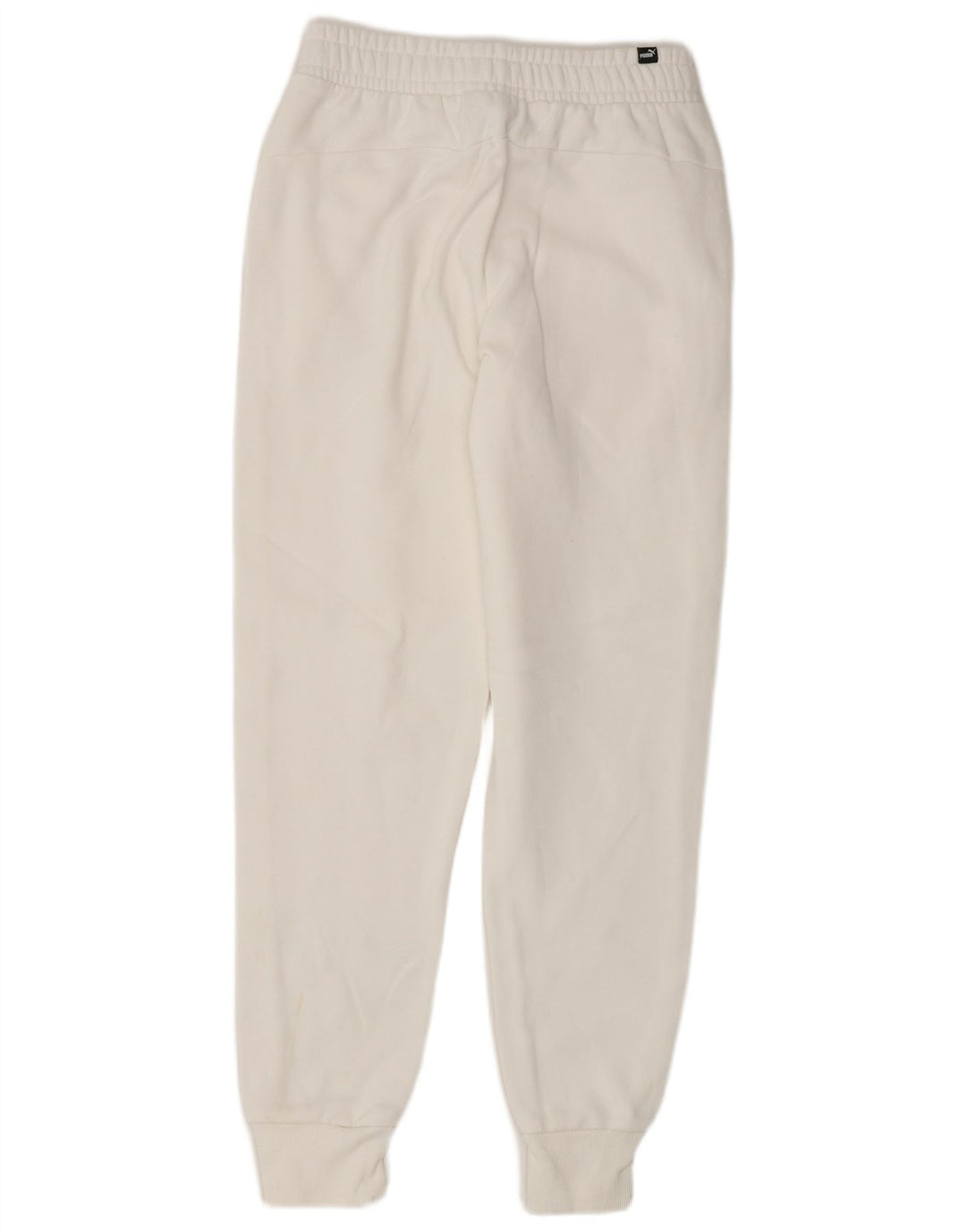 Puma Mens Tracksuit Trousers Joggers Small White