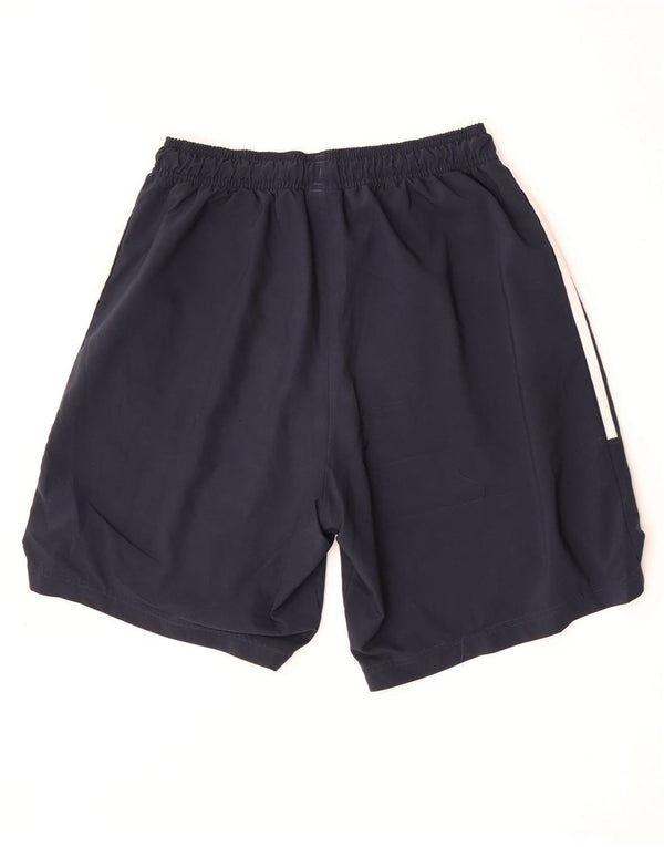 Adidas Mens Sport Shorts Medium Navy Blue Polyester