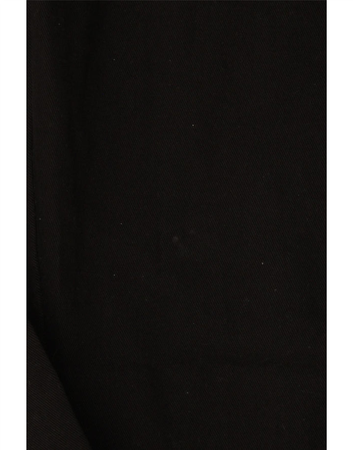 Wrangler Mens Regular Fit Straight Jeans W36 L30 Black Cotton