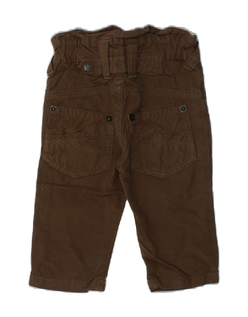 TIMBERLAND Baby Boys Straight Casual Trousers 3-6  W18 L8 Brown Cotton | Vintage Timberland | Thrift | Second-Hand Timberland | Used Clothing | Messina Hembry 