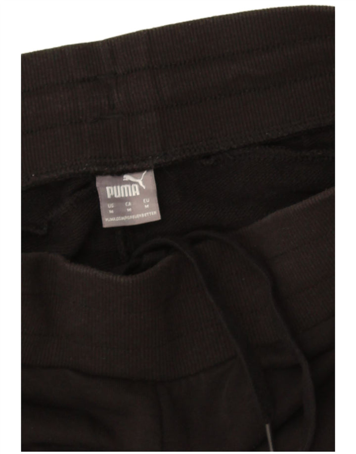Puma Mens Tracksuit Trousers Joggers Medium Black
